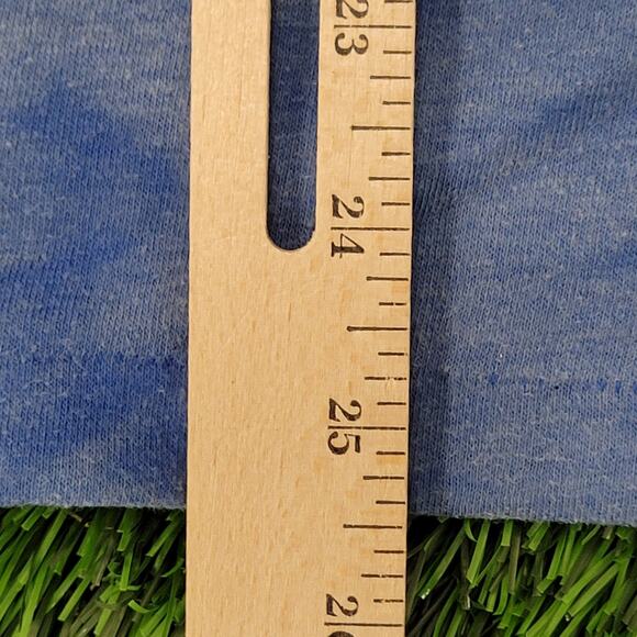 Vintage 80s Royals Bleached Shirt Women Large 20x25 Blue USA - Picture 12 of 13